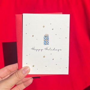 Happy Holidays | Christmas Gift | Holiday Greeting Card