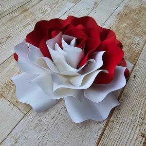 Modelli di carta rosa n. 7, rosa in formato Svg, fiore di carta in formato SVG, fiori di carta 3D in formato SVG, fiore in formato SVG, rosa fai da te in formato SVG, modello di creazione fai da te, carta rosa in formato SVG