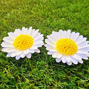 Paper Daisy Templates, Paper Daisy Flower2 svg /pdf, 3D Paper Flowers svg, Chamomile Flower, Template for DIY Crafting hand cutting possible