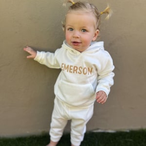 Custom baby/toddler/kids sweatsuits, personalized kids sweatshirt and sweatpants, baby/toddler sweatsuit