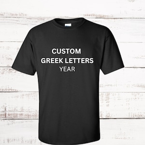 Custom Greek Paraphernalia Clothing Etsy UK