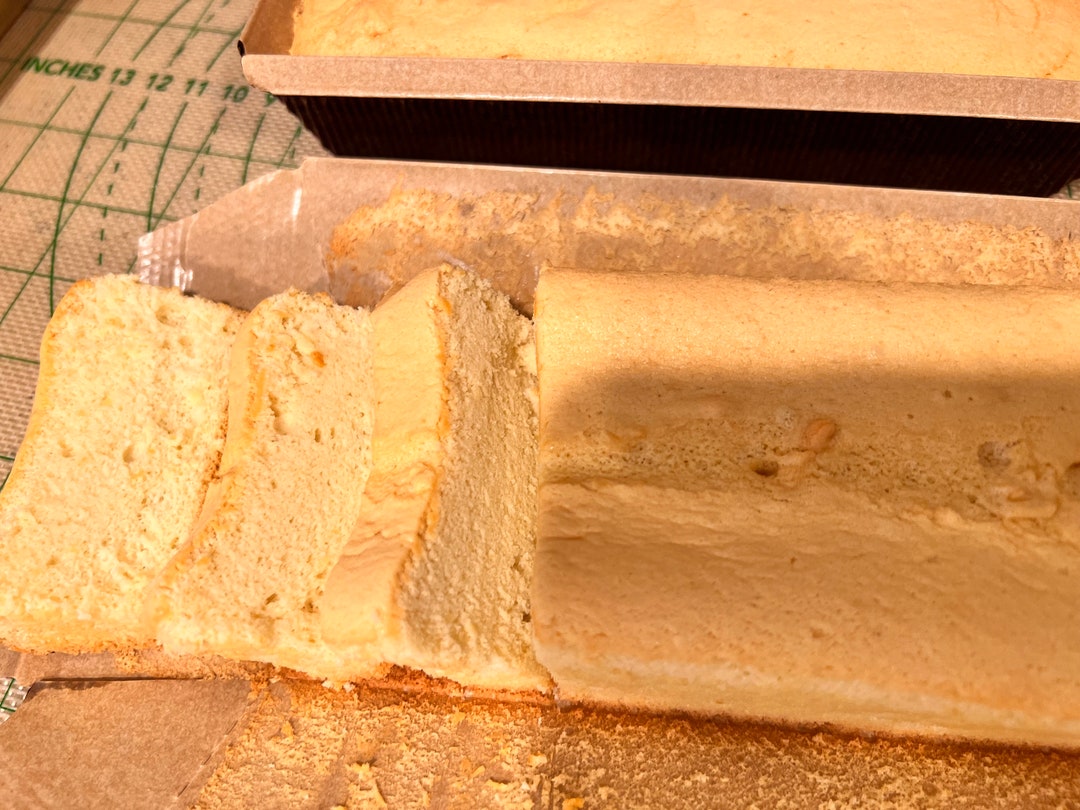 Delicious Homemade Chiffon Cake 2 Loaf Pans 7 Each Etsy