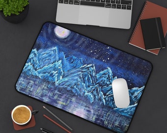 Illuminating Moonlight Mouse Pad, Desk Mat