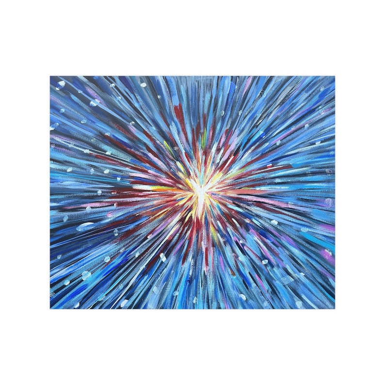Starburst | Intuitive Painting | Visionary Art | Energetic Painting ...