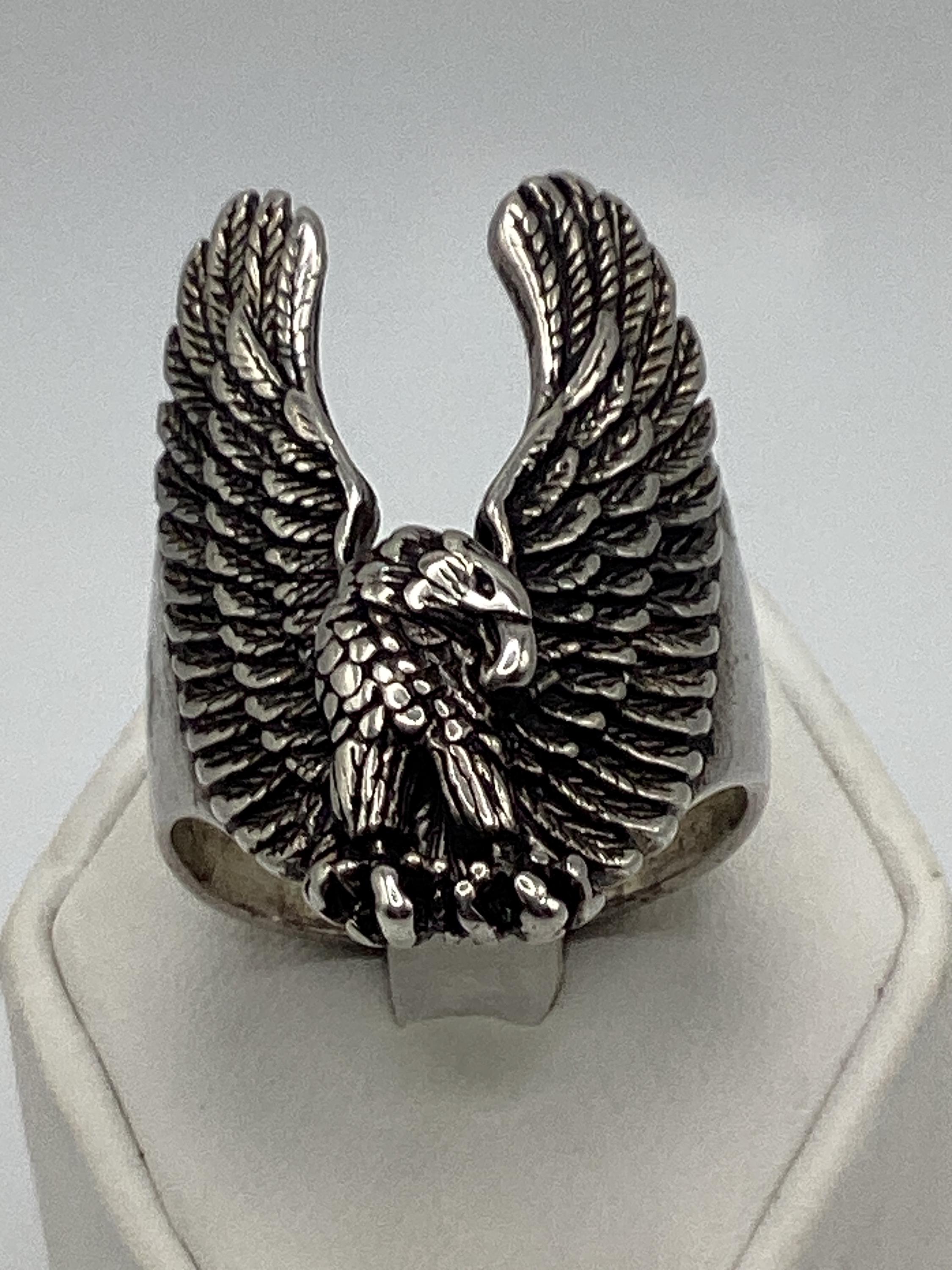 G and S Biker Ring - Etsy