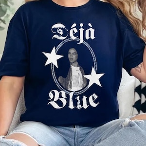 Camiseta inspirada en Déjà Blue Cowboy Carter Tour, Camisa Déjà Blue, Camisa Déjà Blue Cowboy Carter Tour