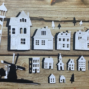 Découpes maison/arrière-plan