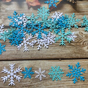 Grandes découpes en papier Noël/hiver