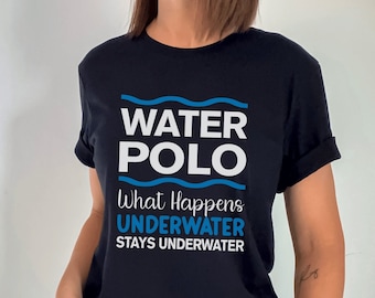 Camiseta de waterpolo, camiseta de natación, equipo de waterpolo, waterpolo de competición, waterpolo universitario, regalo para entrenador de waterpolo, natación de verano, mamá de waterpolo