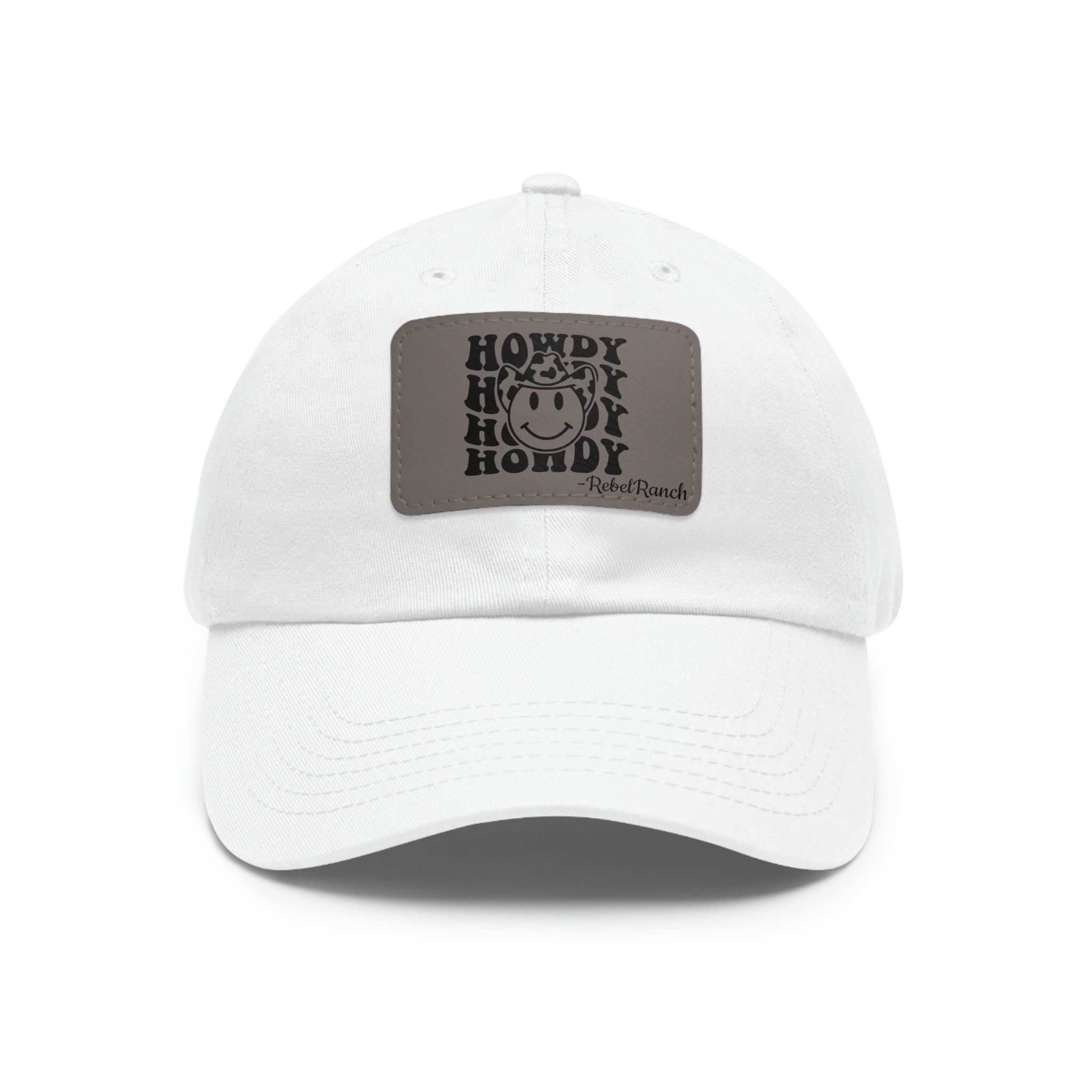 Discover Howdy Cowboy Smiley Face Trucker Hat