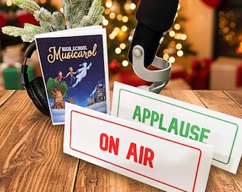 Family Radio Show Kit: High School Musicarol Christmas Script (Digital Download)