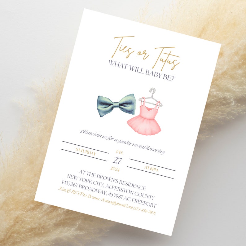 He Or She Gender Reveal Invitation Template Gender Reveal Party Invite He or she gender reveal invitation template gender reveal party invite