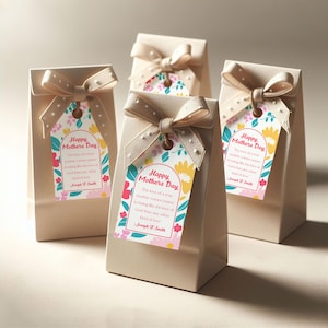 Tarjeta imprimible para el Día de la Madre SUD, tarjeta de ministración para el Día de la Madre, folleto para el Día de la Madre, regalo para mamá, descarga instantánea, tarjeta con cita SUD, etiqueta de regalo SUD