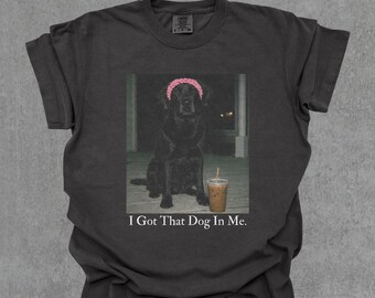 J'ai ce chien en moi, t-shirt labrador noir, chemise de maman chien, t-shirt meme drôle