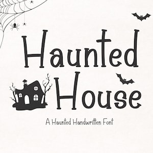 お化け屋敷フォント、ハロウィーンフォント、不気味なフォント、ゴーストフォント、魔女フォント、Cricut 用フォント、Procreate フォント、Canva フォント、スクリプトフォント。