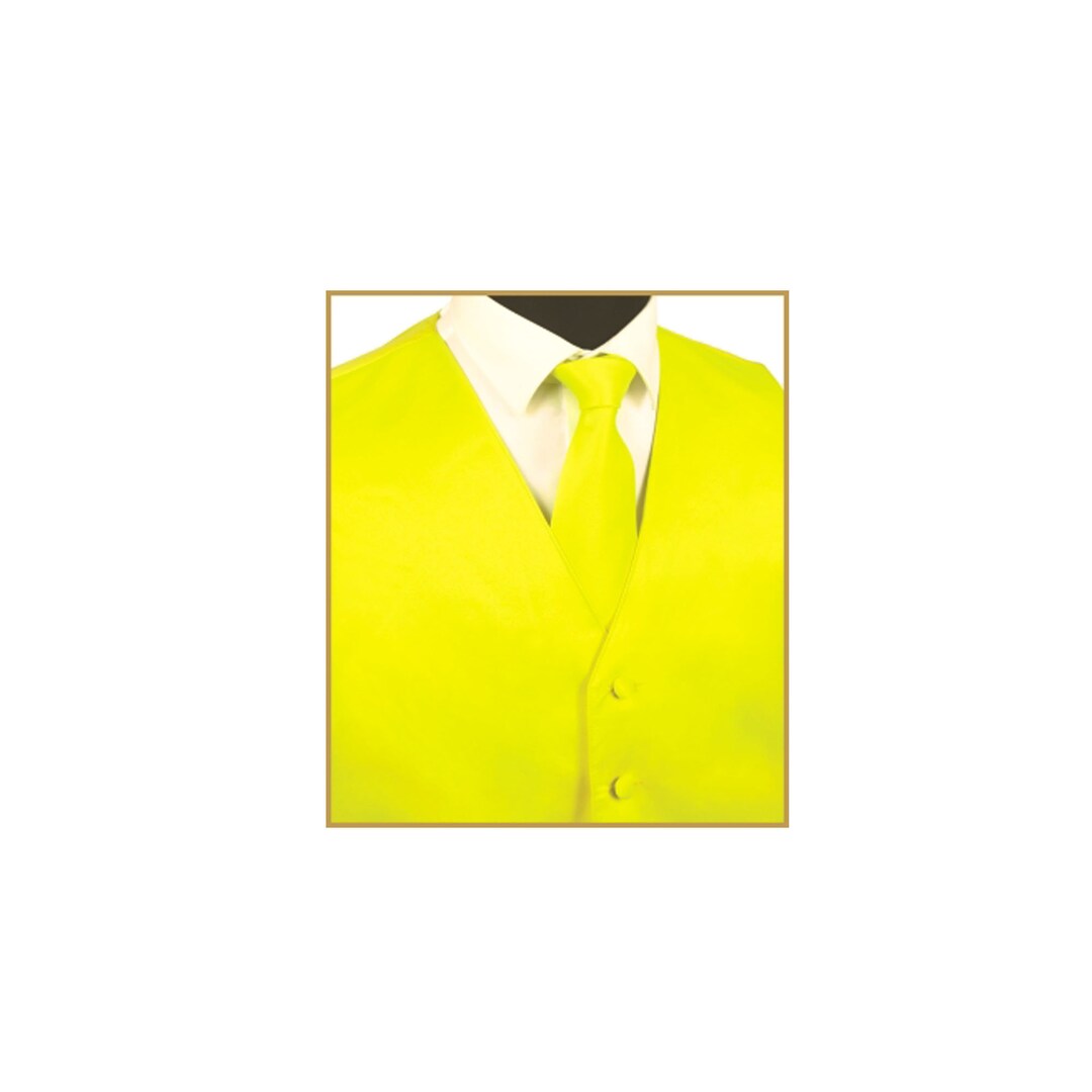 Yellow Suit - Yellow Tuxedo Jacket + Pants + Vest + Bowtie main image 0