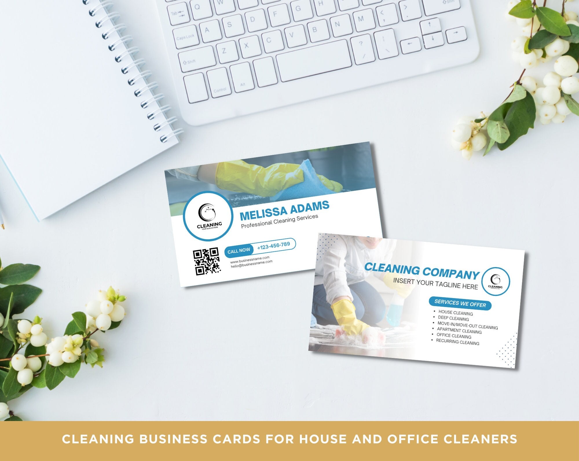 Cleaning Lady Business Card Template Office Cleaning Business Cards