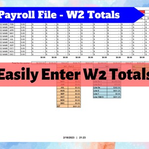 PAYROLL ONLY - Simple Basic Small Business Digital Payroll File, Manual ...