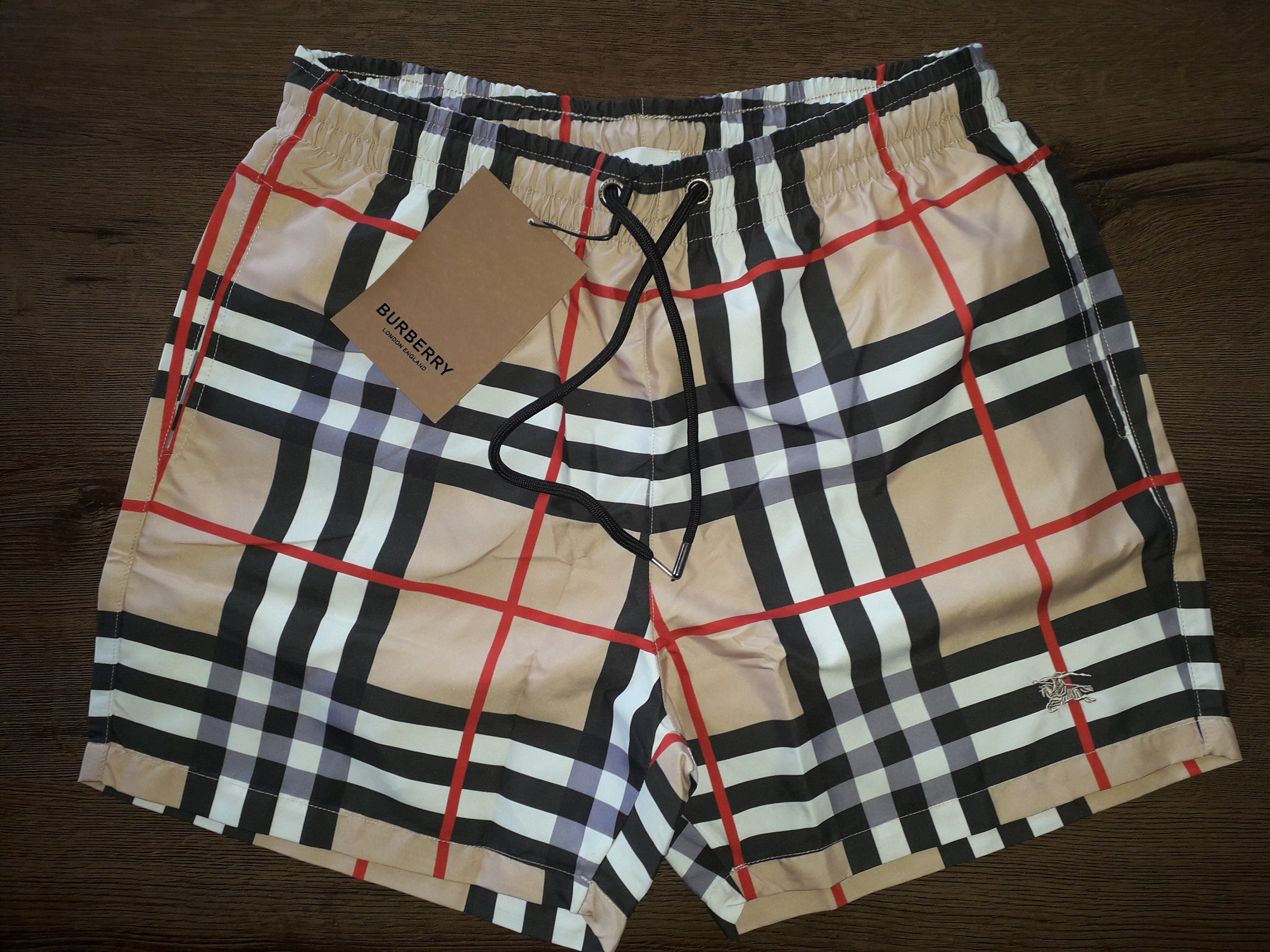 Burberry Men's Swim Shorts Swimming Size XL Etsy