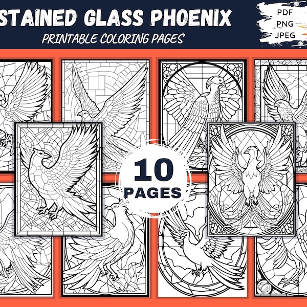 Phoenix Pattern - Etsy