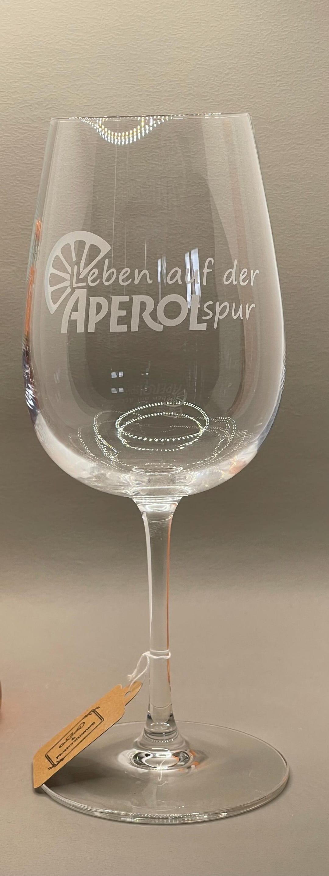 APEROL Spritz Cocktailglazen X5 in GIFTBOXES 51cl Gestoomd Glas