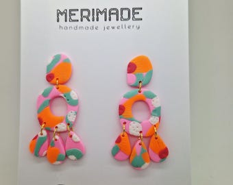 Colour pop earrings