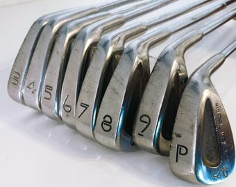 Cobra Dyn Golf Club Iron Set 3-PW ST2532 Steel Shafts Mens Right-Handed Vintage