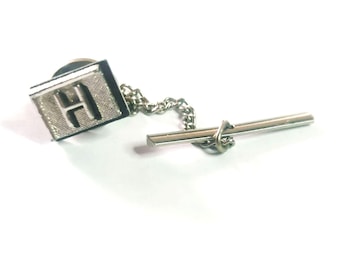 Épingle De Cravate En Argent Sterling USA Début 1900 – Vintage – Occasion – Pièce De Collection
