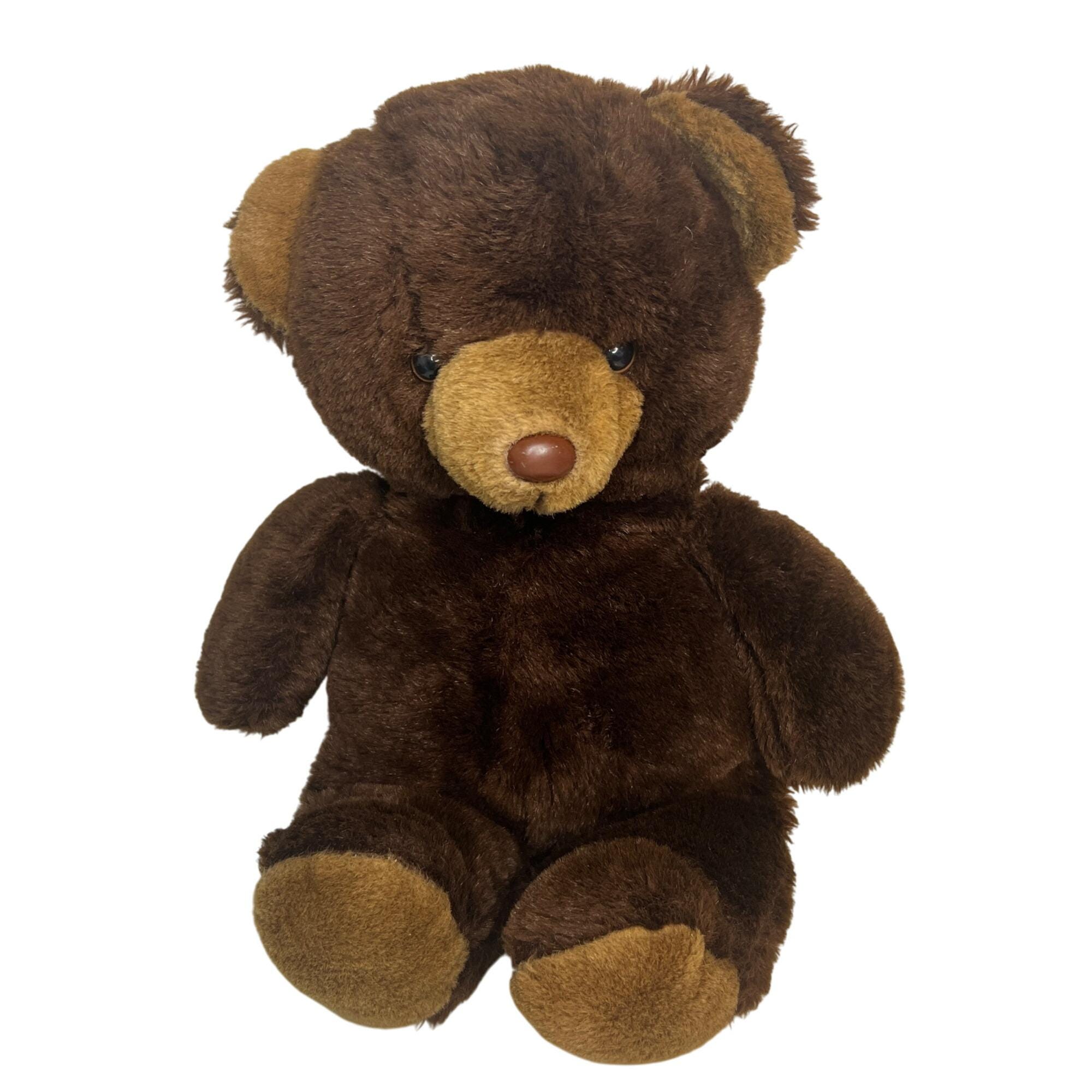 Vintage Mccrory 1988 Brown Teddy Bear Plush Stuffed Animal 18
