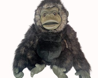 レトロ　ゴリラ FURRYTAILS ヴィンテージ 1980年代/90年代 ゴリラ ぬいぐるみ 8インチ