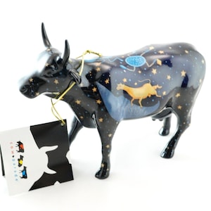 Cow Parade #9202 Hey Diddle Diddle Figura coleccionable 2002 Westland Giftware