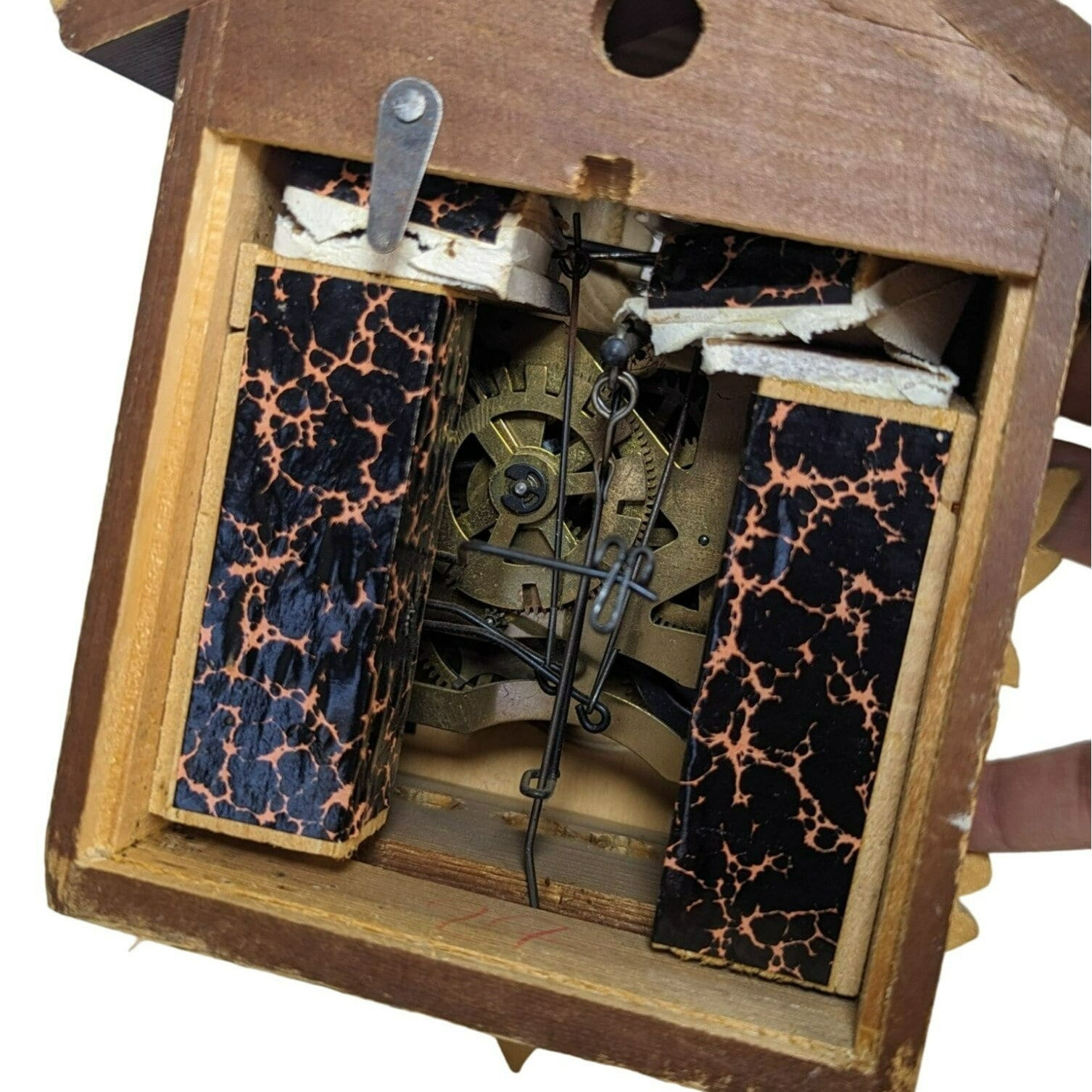 Vintage German Schneider Black Forest Wood Cuckoo Clock for Parts - Etsy