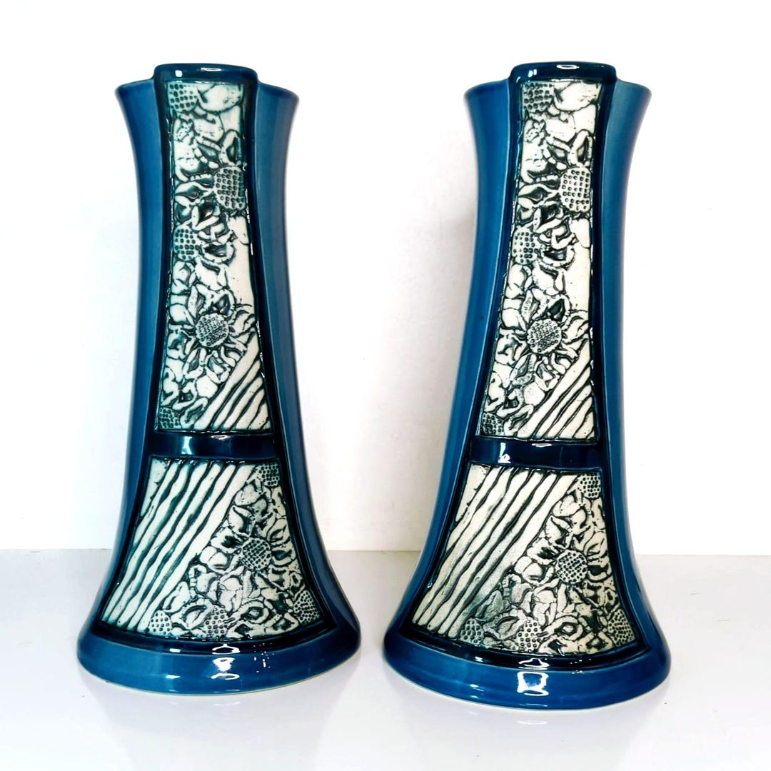 マレーシア作家　TENMOKU POTTERY 天目　フラワーベース　花器 il_1080xN.7415771303_p0r5.jpg