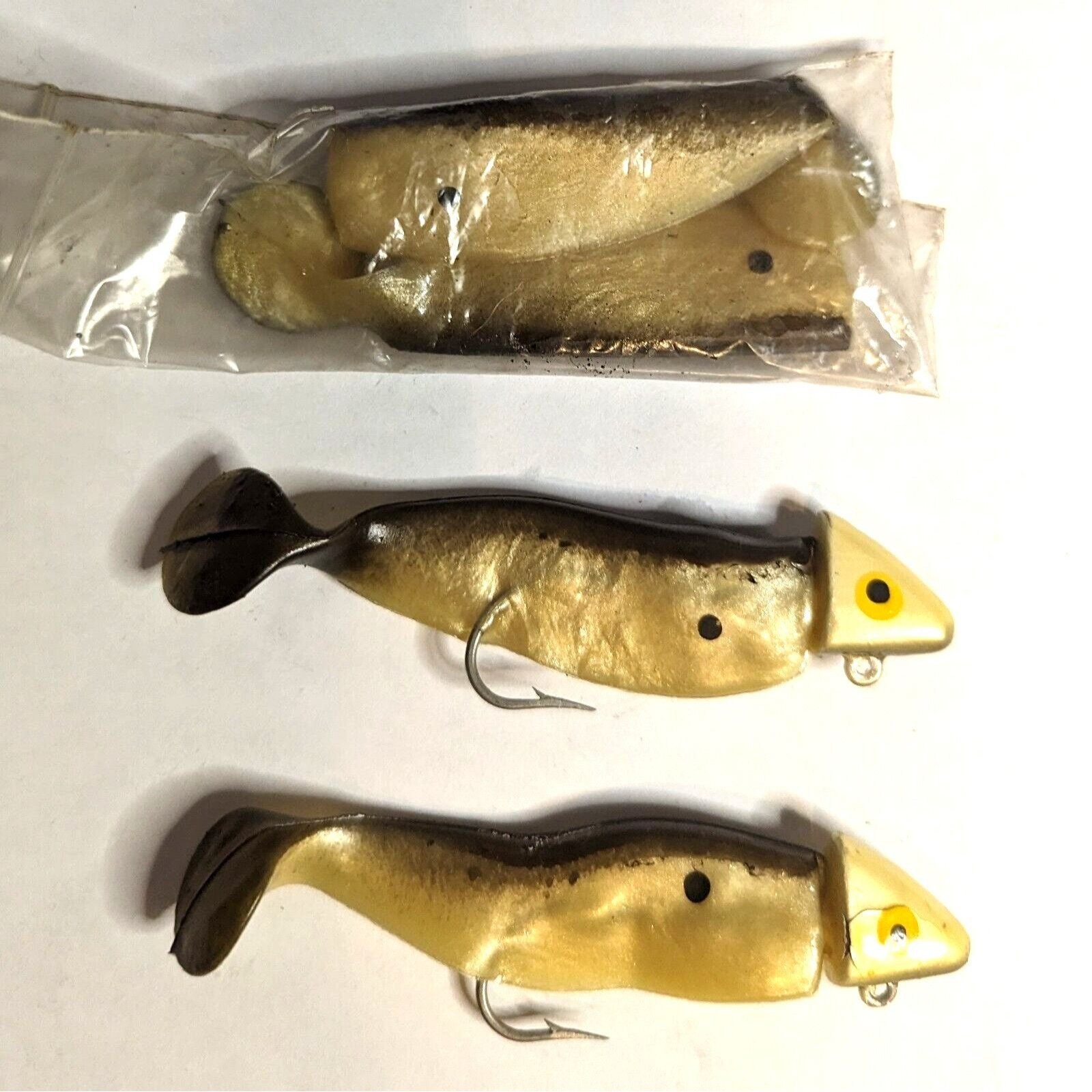 Rubber Fish Lures 