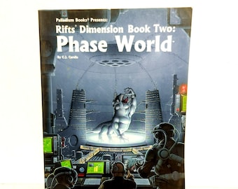 Rifts Dimension Libro Dos: Phase World de C.J. Carella (Guía de RPG de bolsillo, 1996)