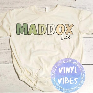 Boy Personalized Name Bubble Romper