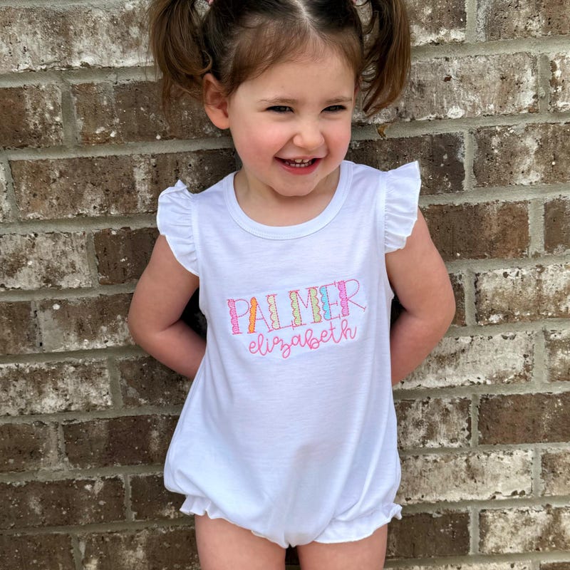 Ornament Baby Bubble Leah Romper
