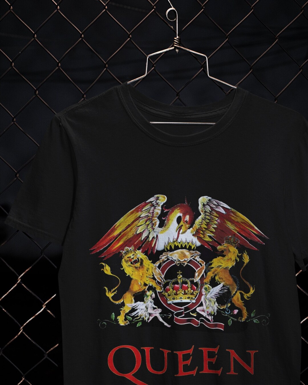 Queen Rock Band Tshirt Classic Rock Band Tee Vintage Etsy