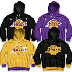 Repping L.A. hoodies