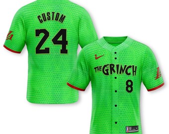 The Grinch baseball jersey