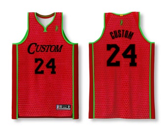 Reverse Grinch basketball jersey