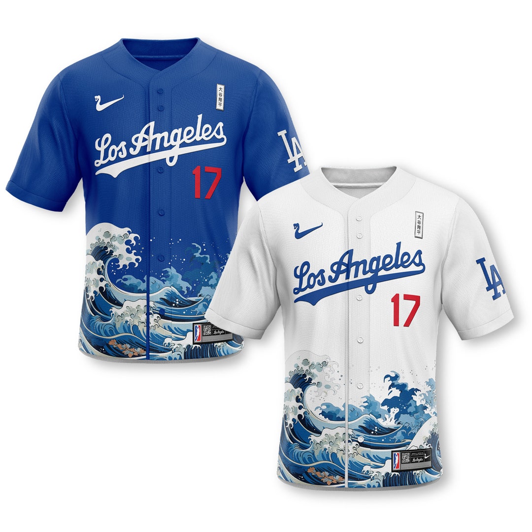 L.A. Japanese Waves Jerseys Etsy