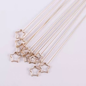 Portacarte bouquet oro / stella e cuore a forma di cuore