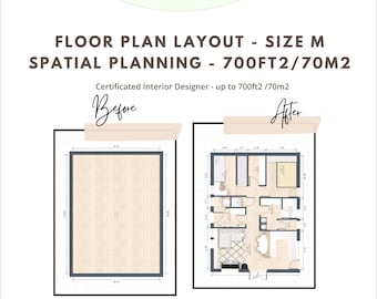 Spatial Planning, Floor Plan, and Layout Design Services for Your Dream Home, Online Interior Design Service, Design Services Fengshui