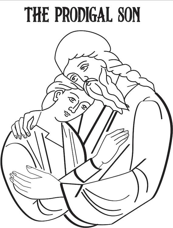 Coloring Pages Prodigal Son