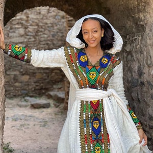 Majestic Gonder Fetel: A Colorful Zuria for Celebrations