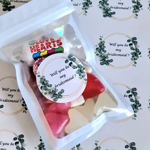 Party favours Sweet favours Bridesmaid proposal Goodie Bags Wedding Will you be my Bridesmaid image 5