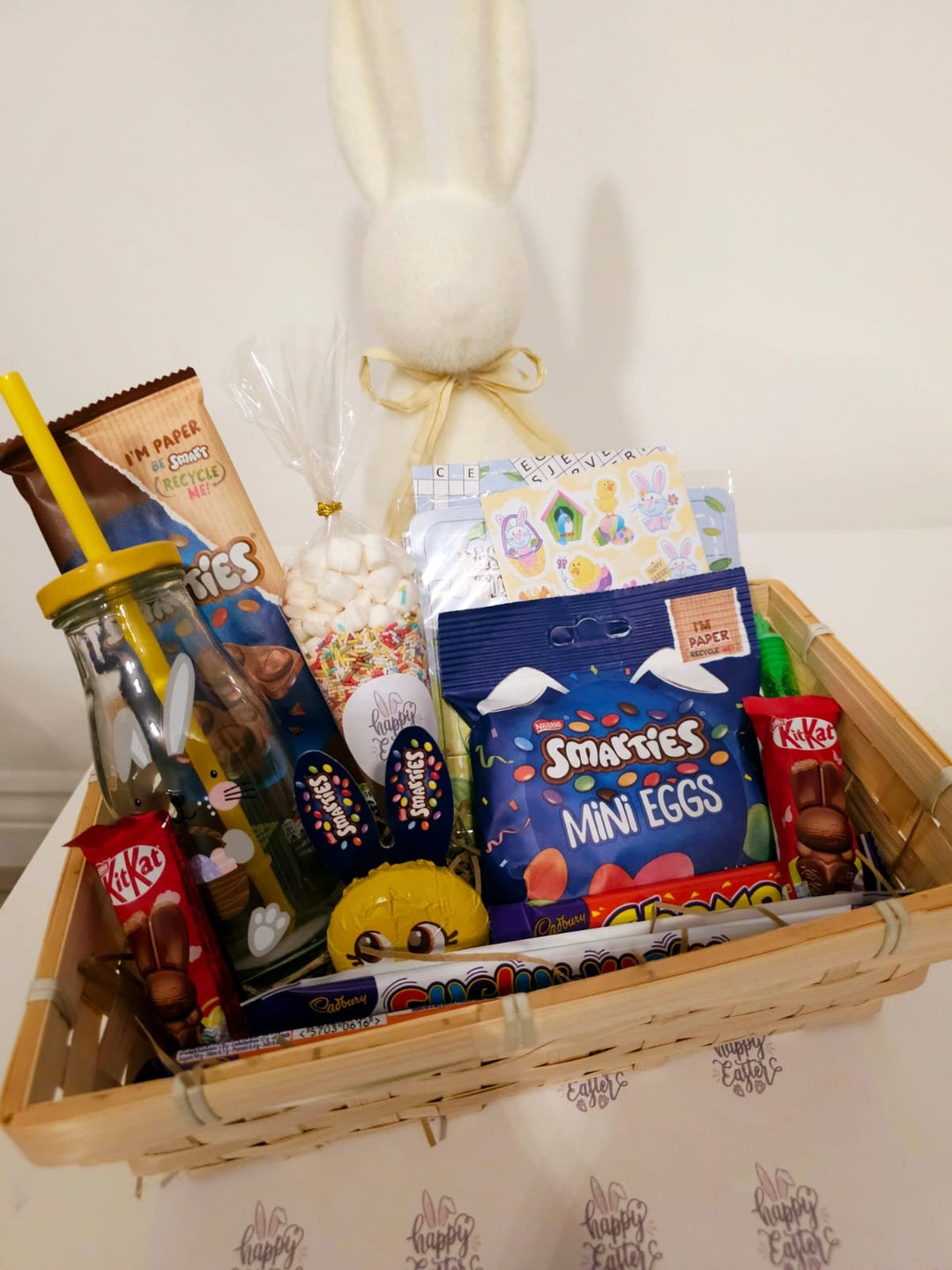Easter Hamper Basket Easter Easter Gift Easter Basket Easter Treat