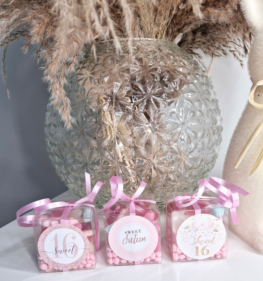 Sweet Cubes Sweet Sixteen Sweet Boxes Personalised Filled Sweet Cubes ...