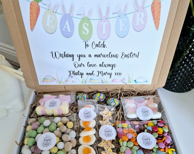 Letterbox Easter Gift Letterbox Hamper Chocolate Easter for Kids Late